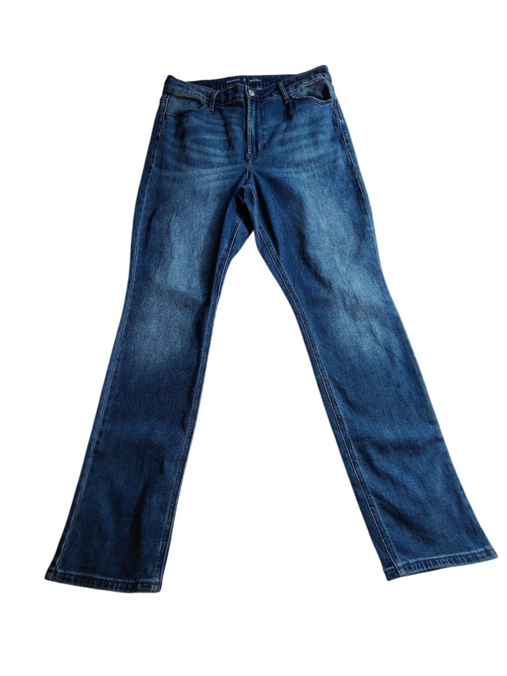 Old Navy Womens High-Rise Wow Straight Jeans  12  Durable denimslight stretch